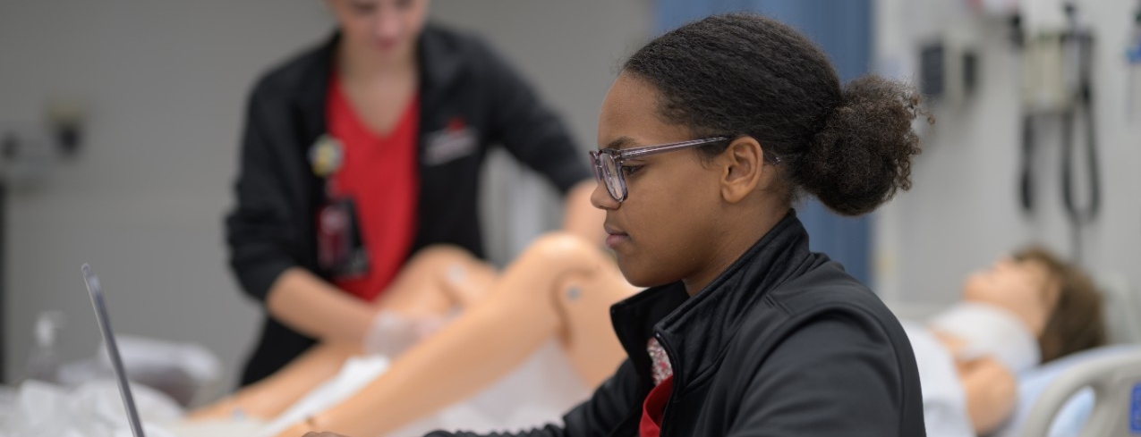 2510 Nursing classroom. 2433. Photos by Malinda Hartong